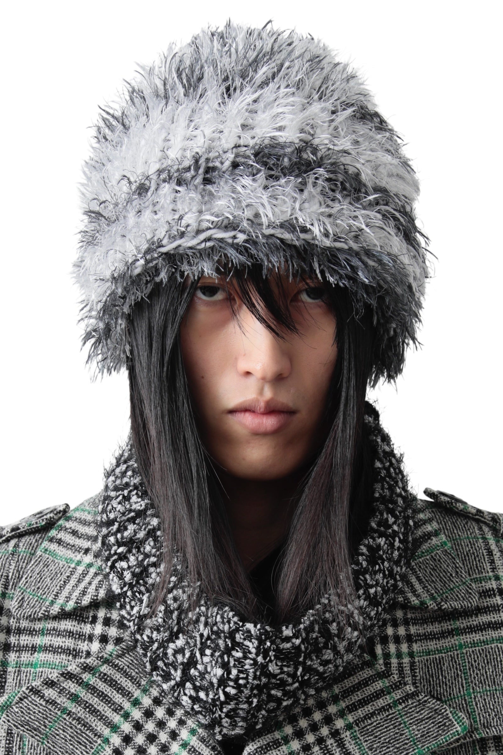 SHAGGY BORDER BEANIE