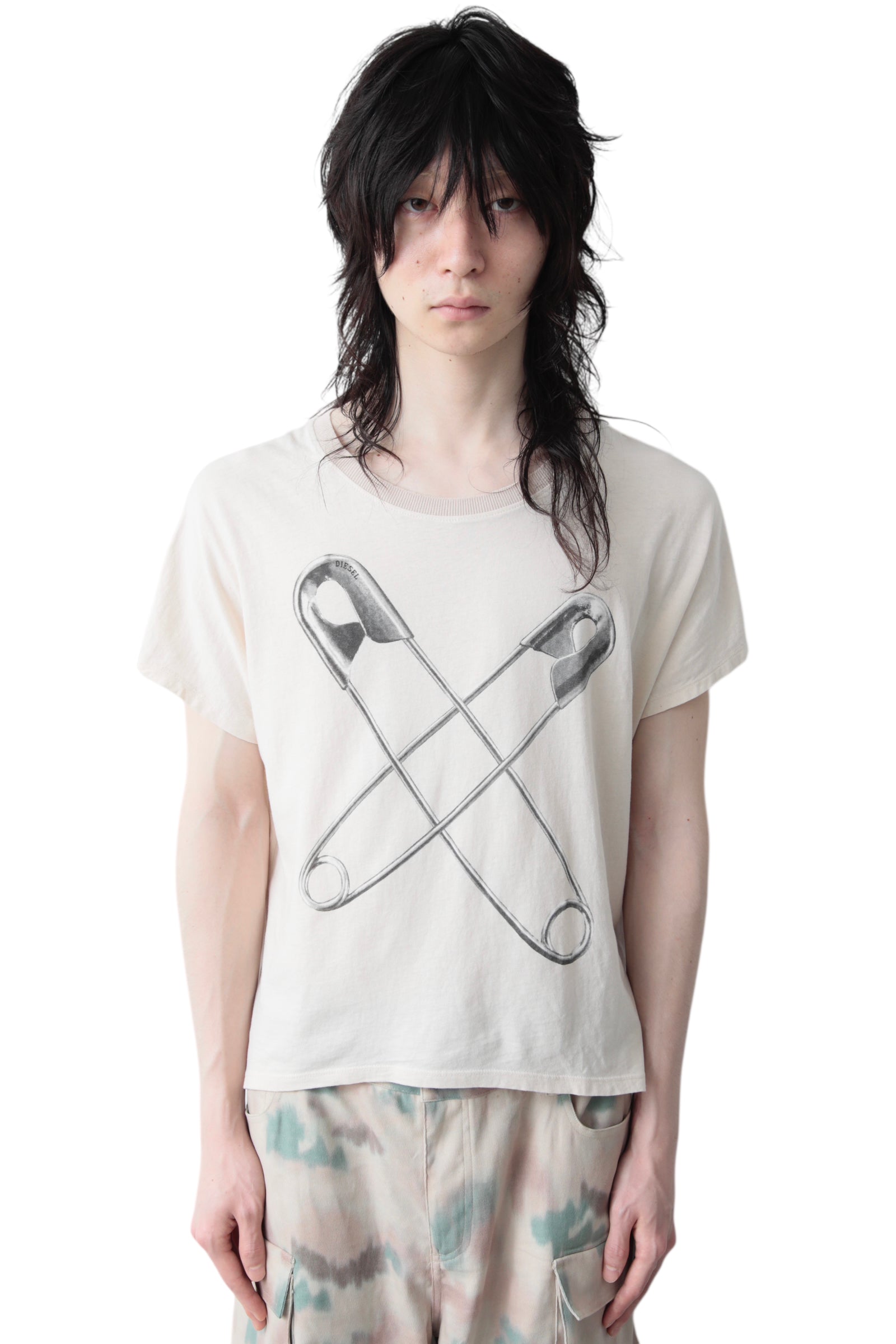 DIESEL SAFETY PIN T-SHIRT