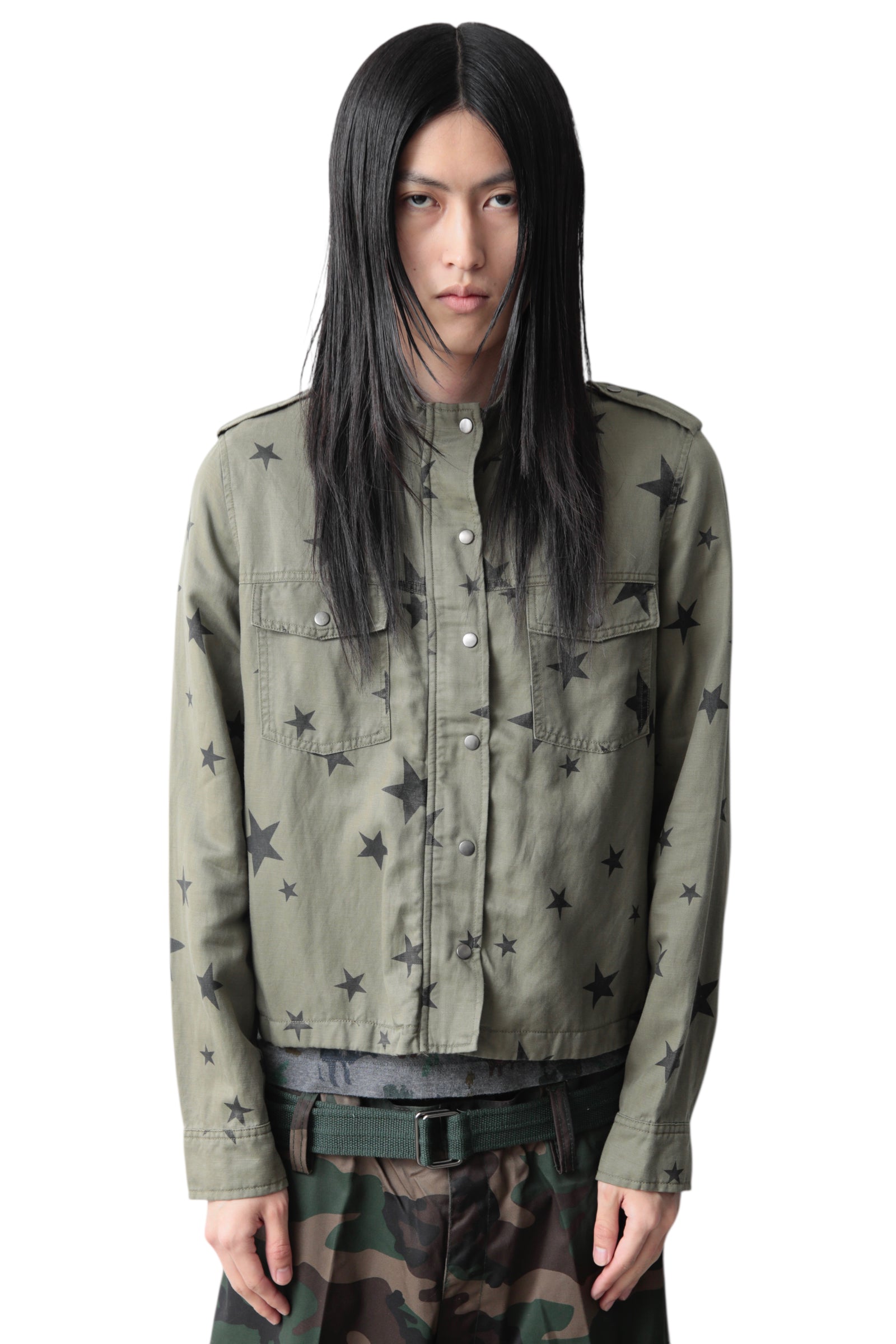 MILITARY STAR BLOUSE