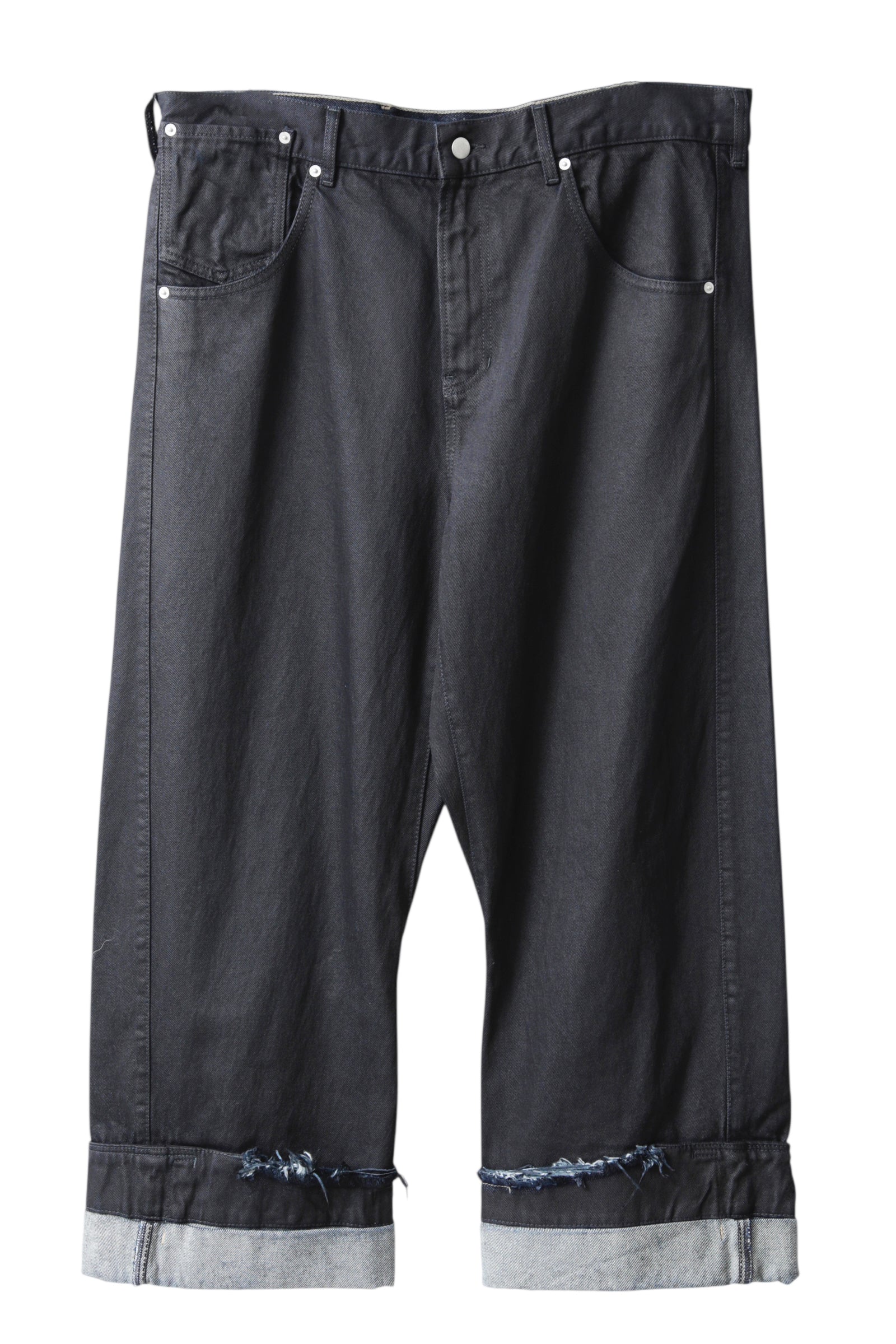 MARINA YEE OVERSIZED DENIM TROUSERS