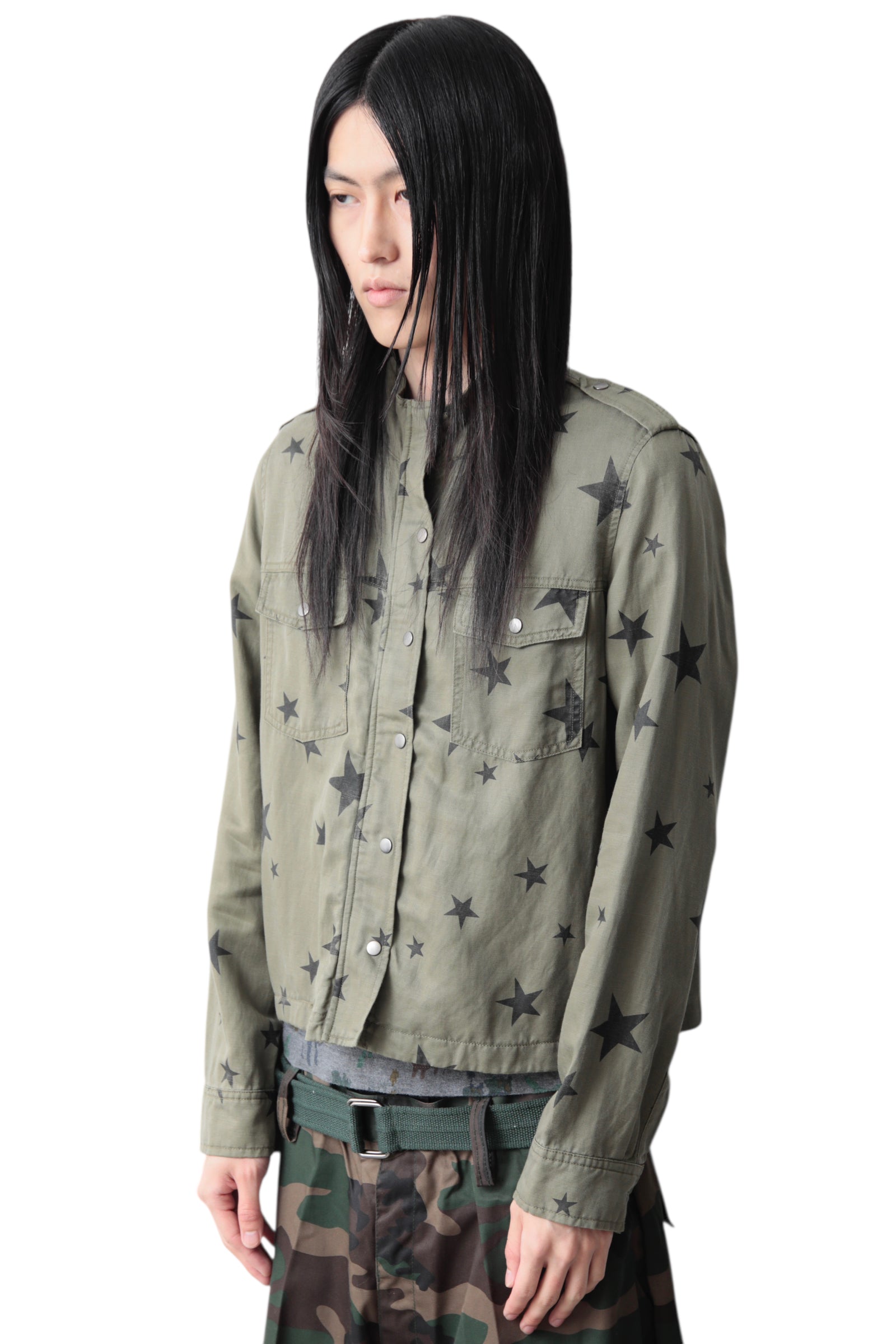 MILITARY STAR BLOUSE