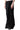 RHINESTONE BELT FLARE DENIM PANTS