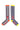 WALTER VAN BEIRENDONCK A-SYMMETRIC CHECK SOCKS