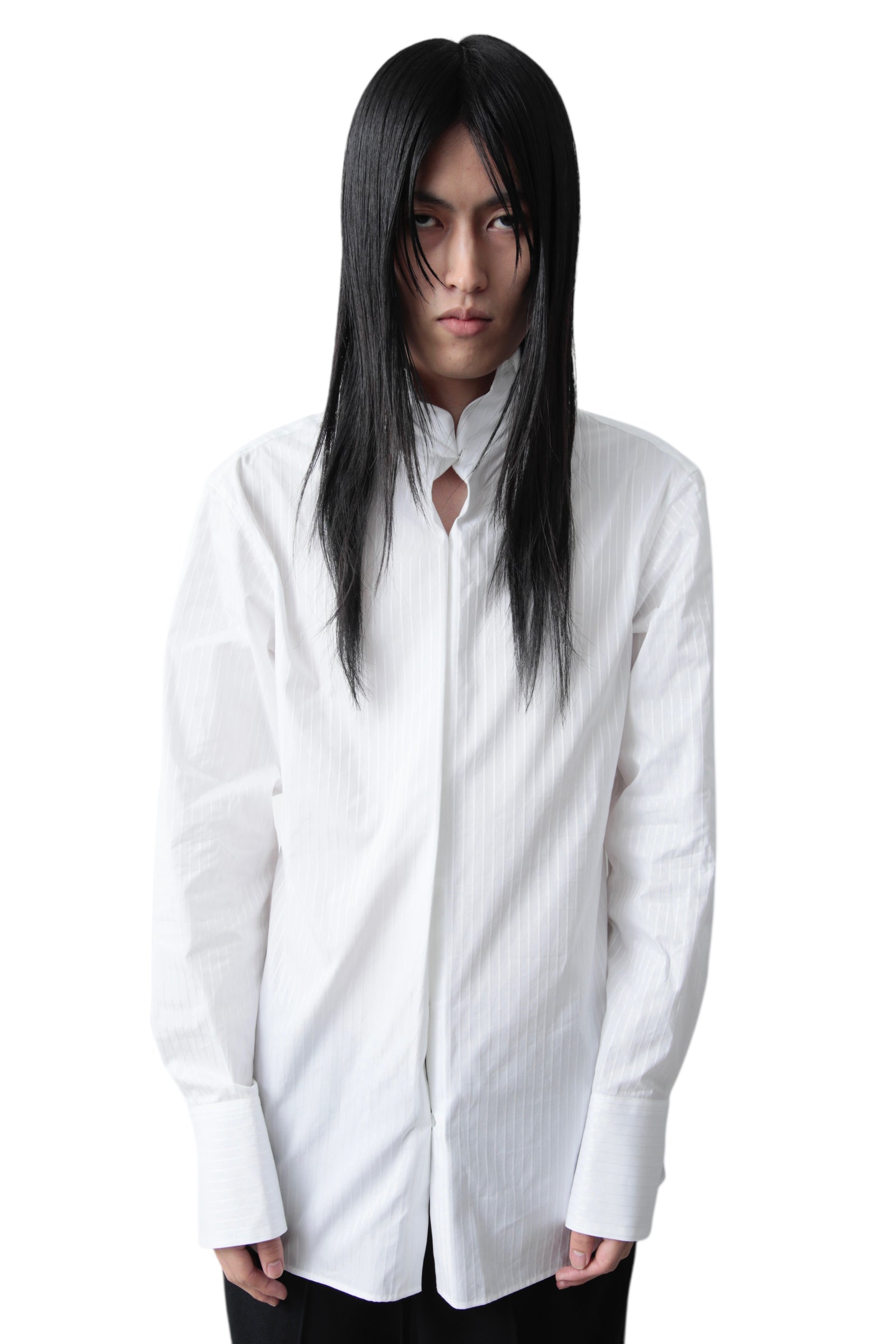 KEISUKE YOSHIDA SIM-PLE FRONT SHIRT