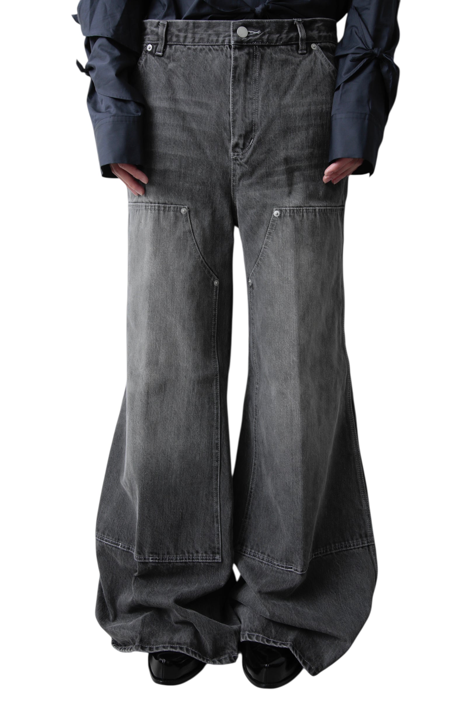 KEISUKE YOSHIDA DOUBLE KNEE JEANS