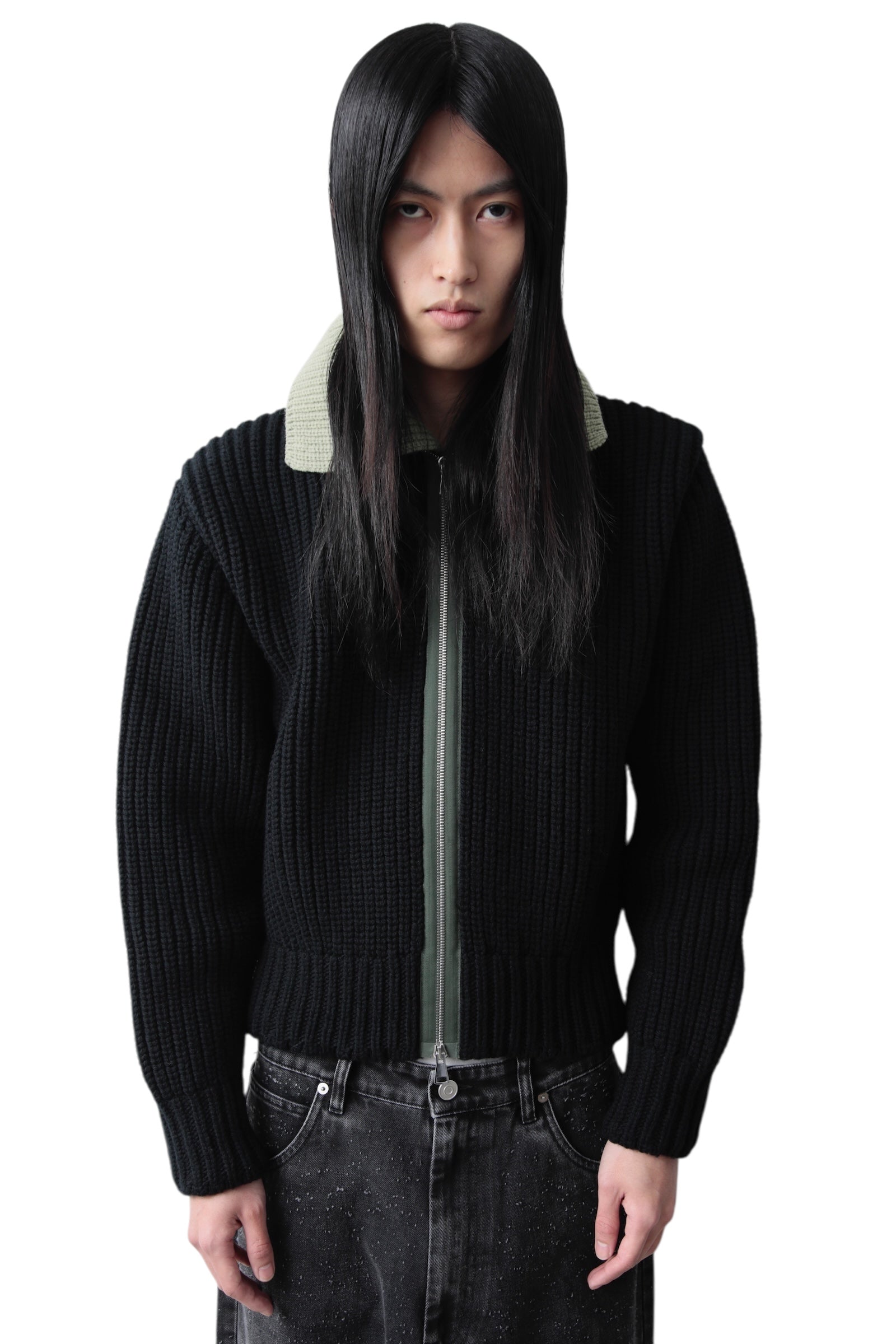 NAMACHEKO EVAN ZIP CARDIGAN