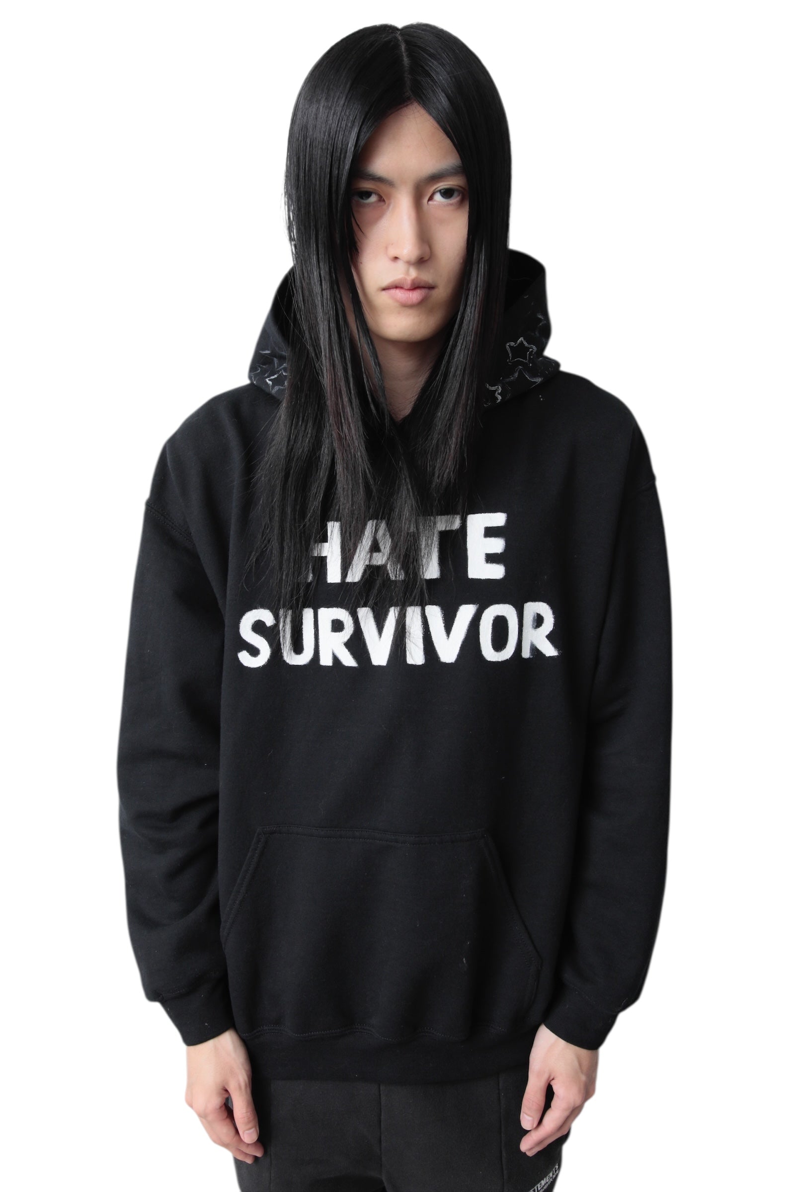 "HATE SURVIVOR" PULLOVER HOODIE