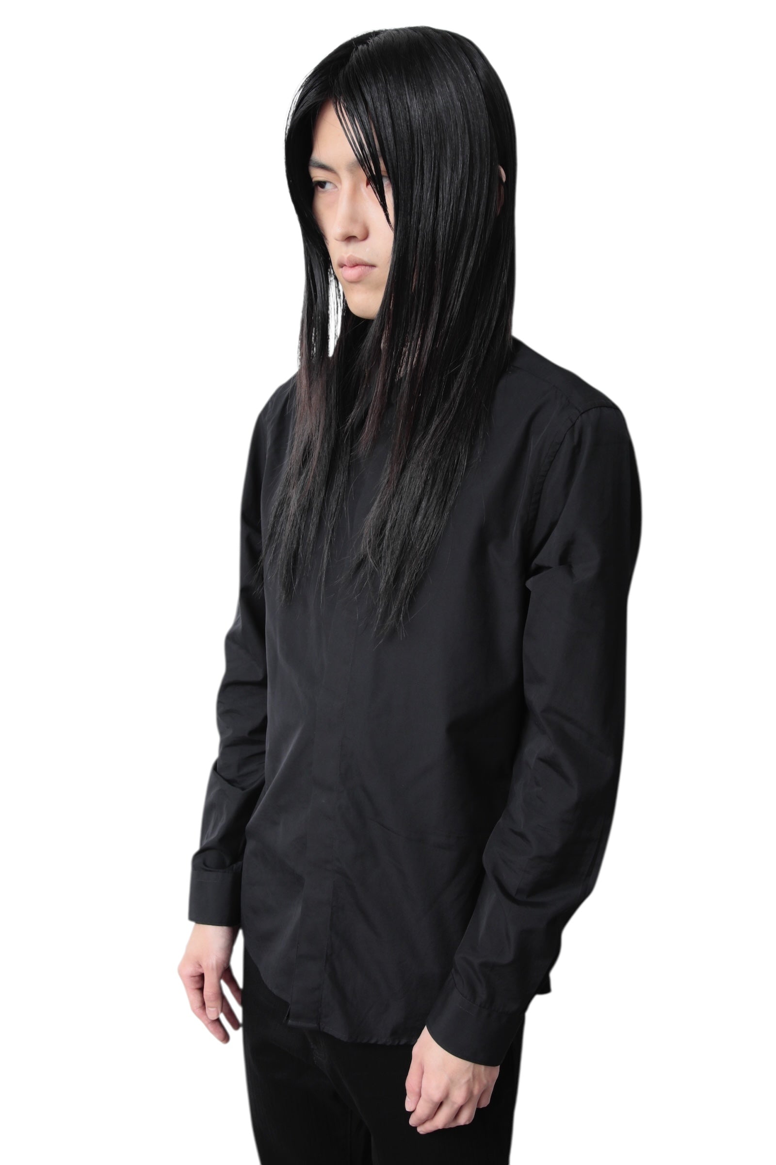 GIVENCHY ZIP COLLAR CLASSIC SHIRT
