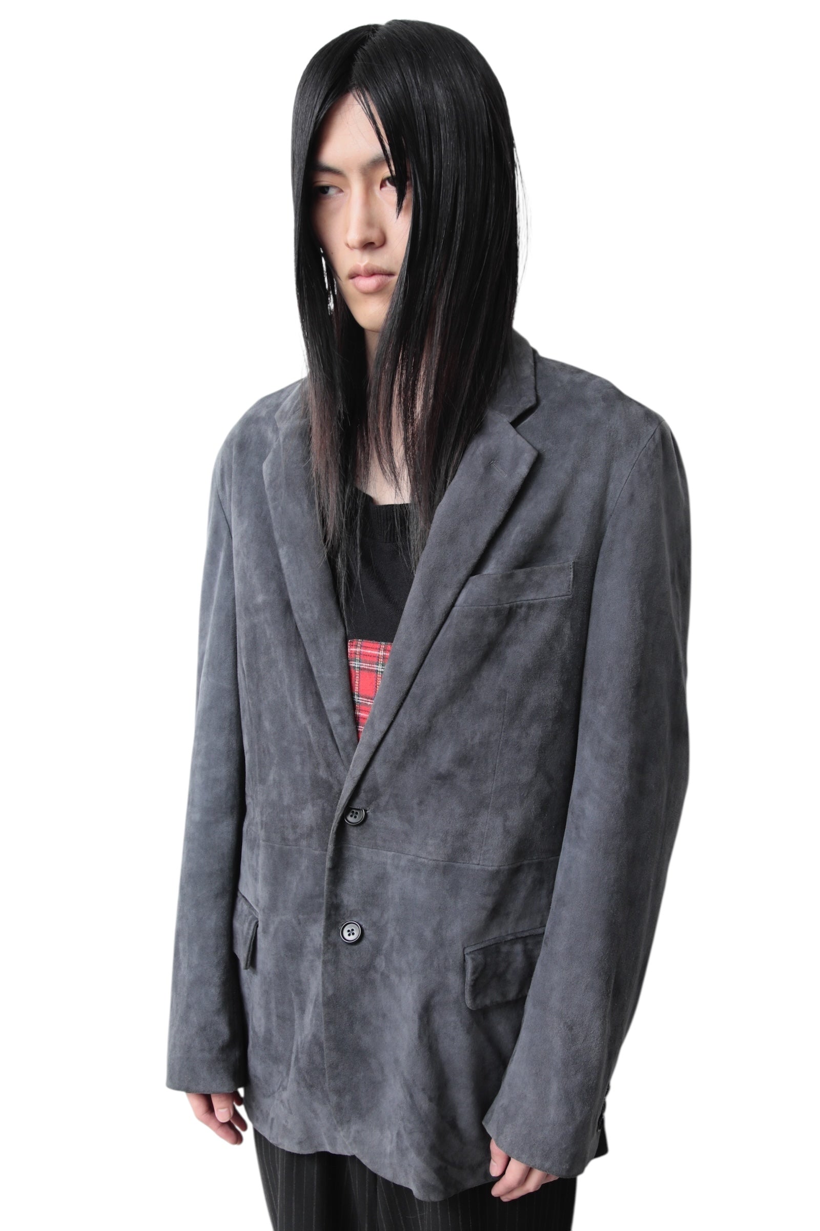 1990s HELMUT LANG SUEDE TAILORED JACKET