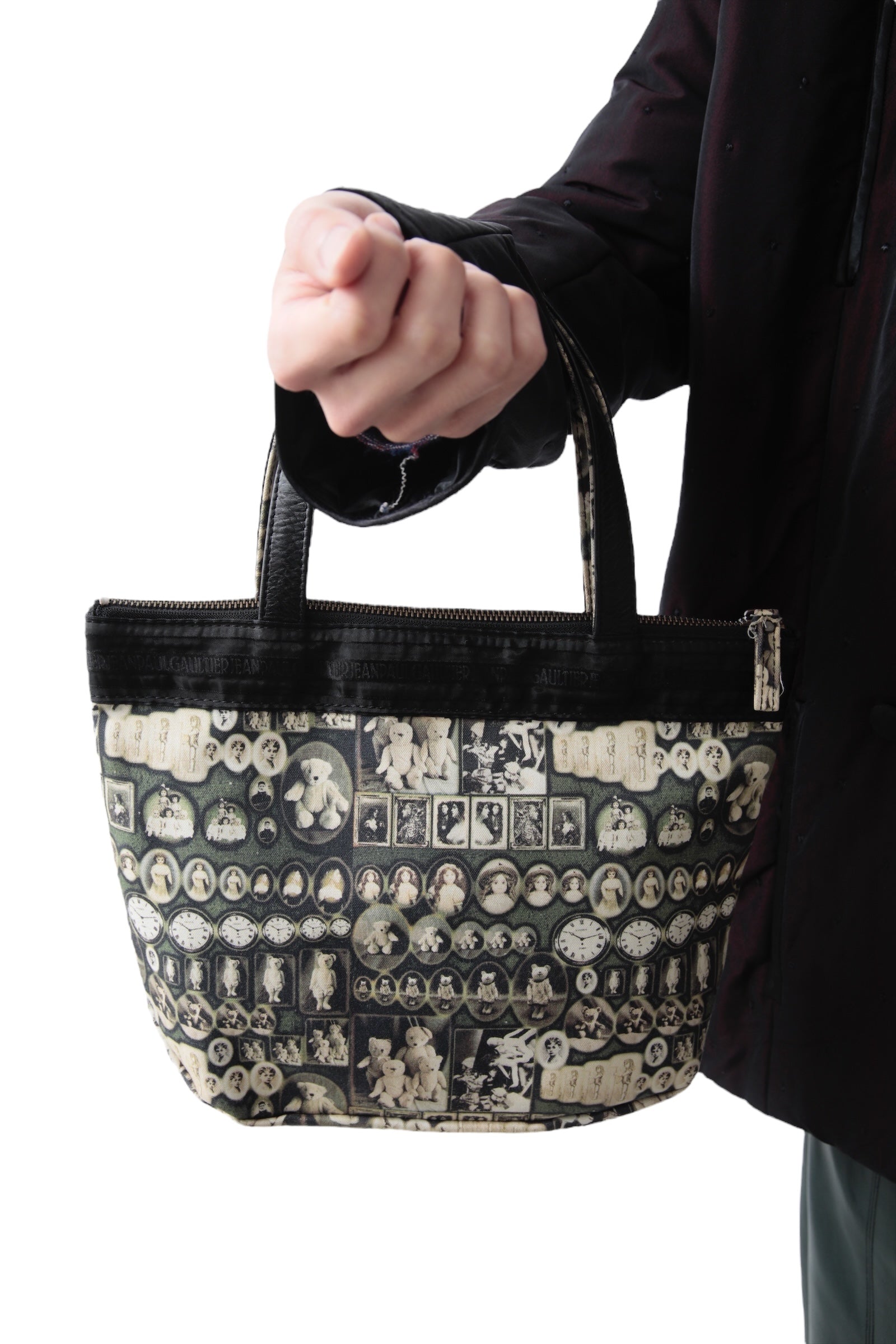 JEAN PAUL GAULTIER GOTH PATTERNED HAND BAG