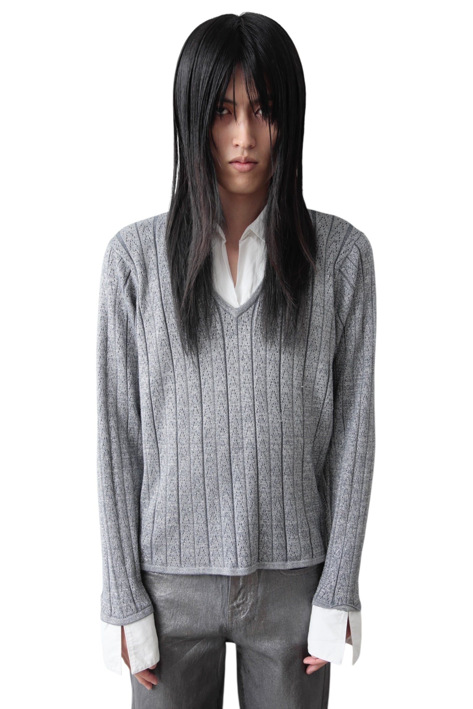 SHIRT DOCKING LAME SWEATER