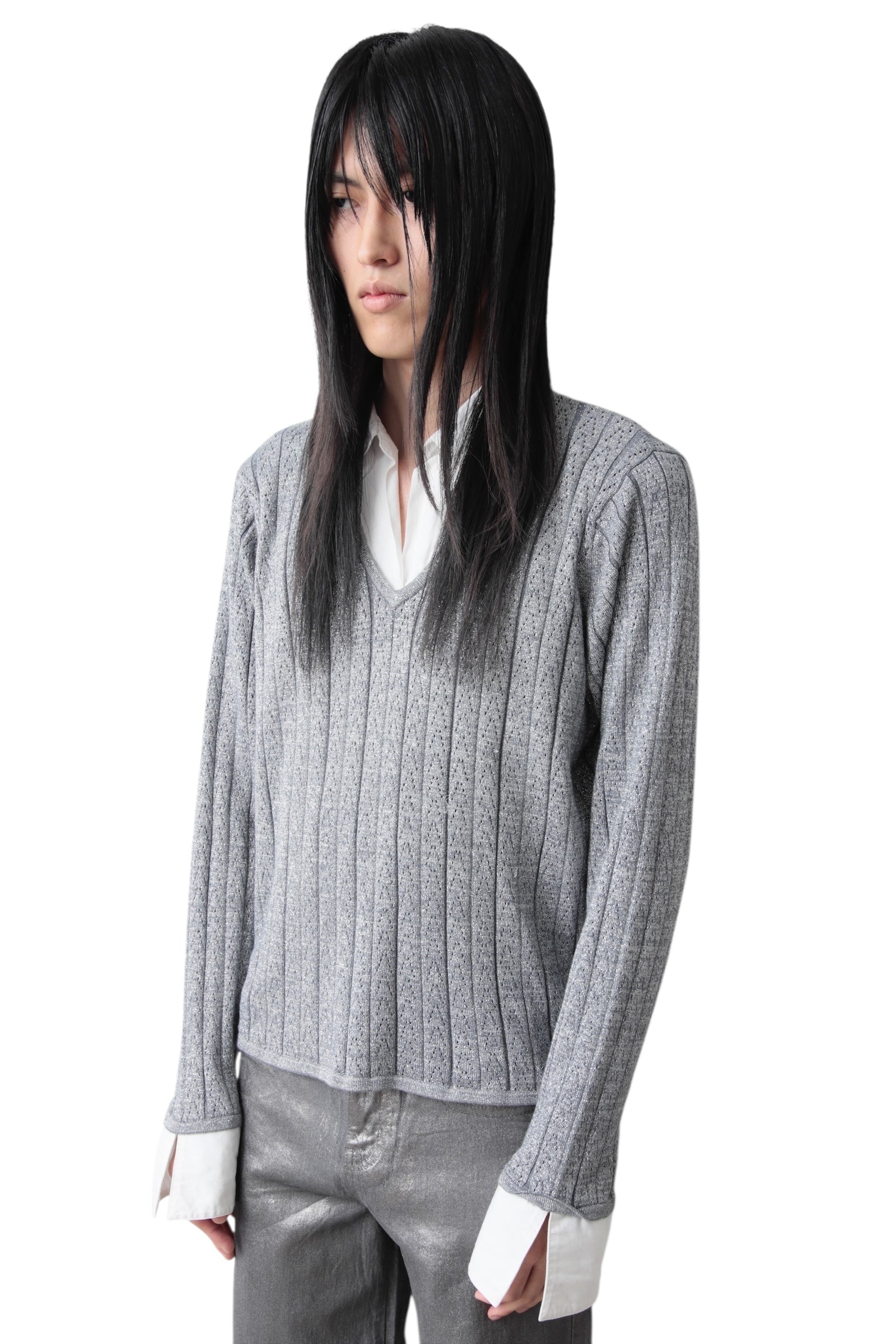 SHIRT DOCKING LAME SWEATER