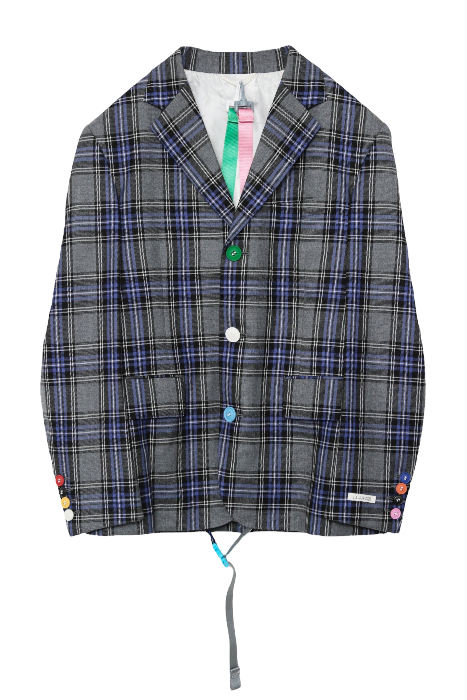 TSTS MULTI COLOR BUTTON BLAZER