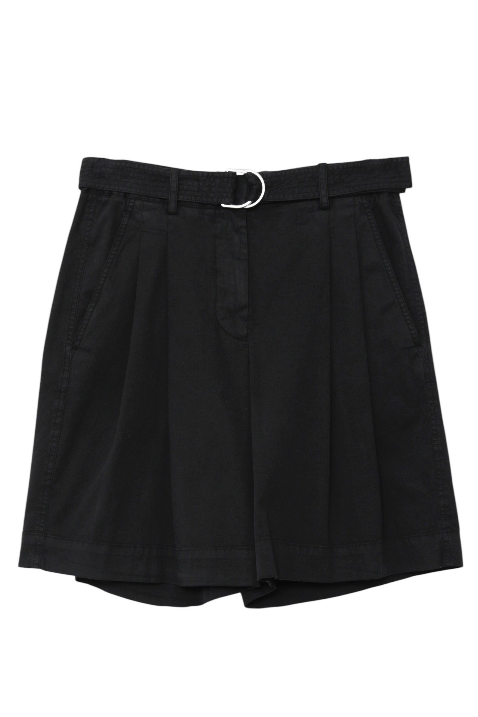 HELMUT LANG WIDE PLEATED SHORTS