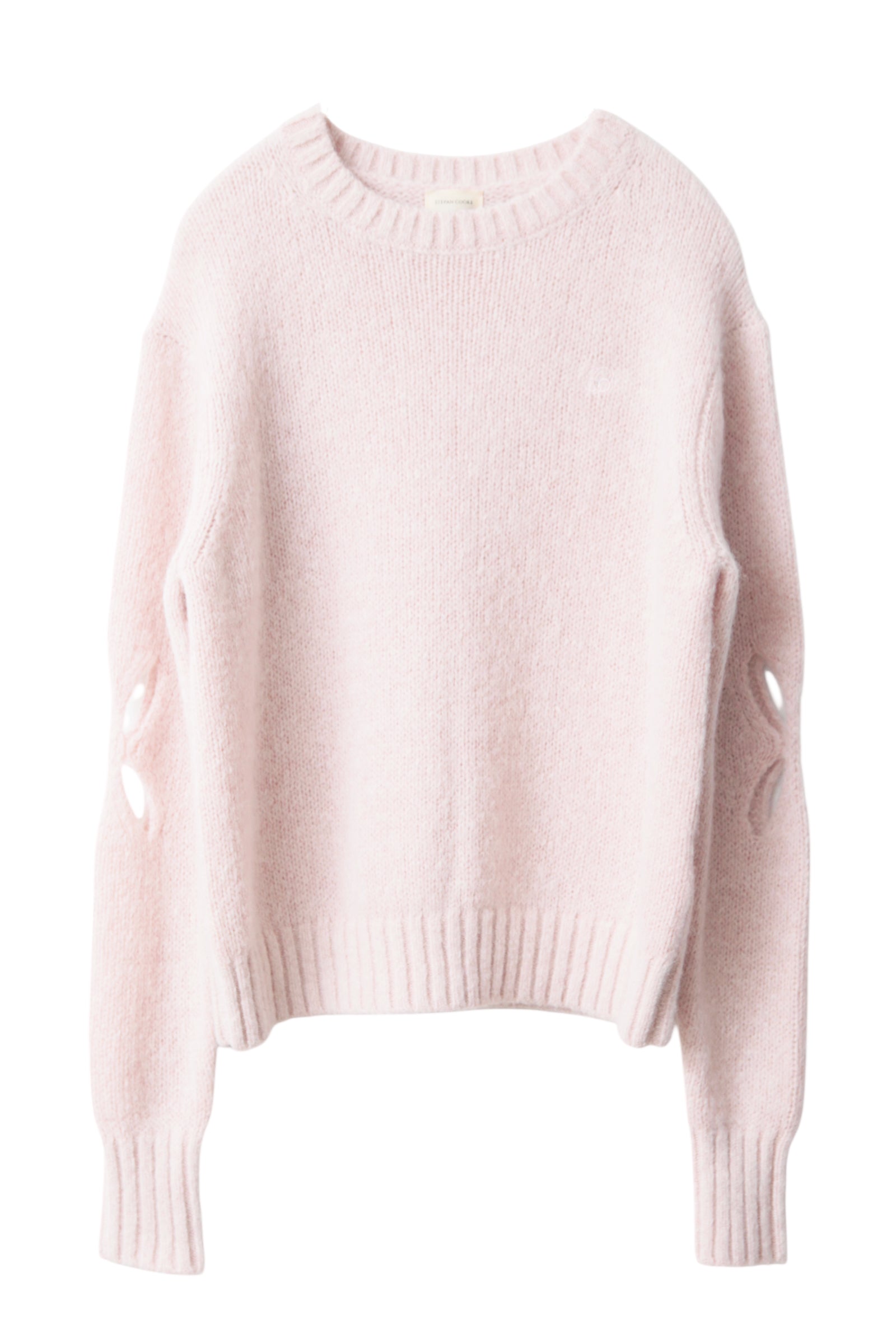 STEFAN COOKE SLASHED SHAGGY JUMPER