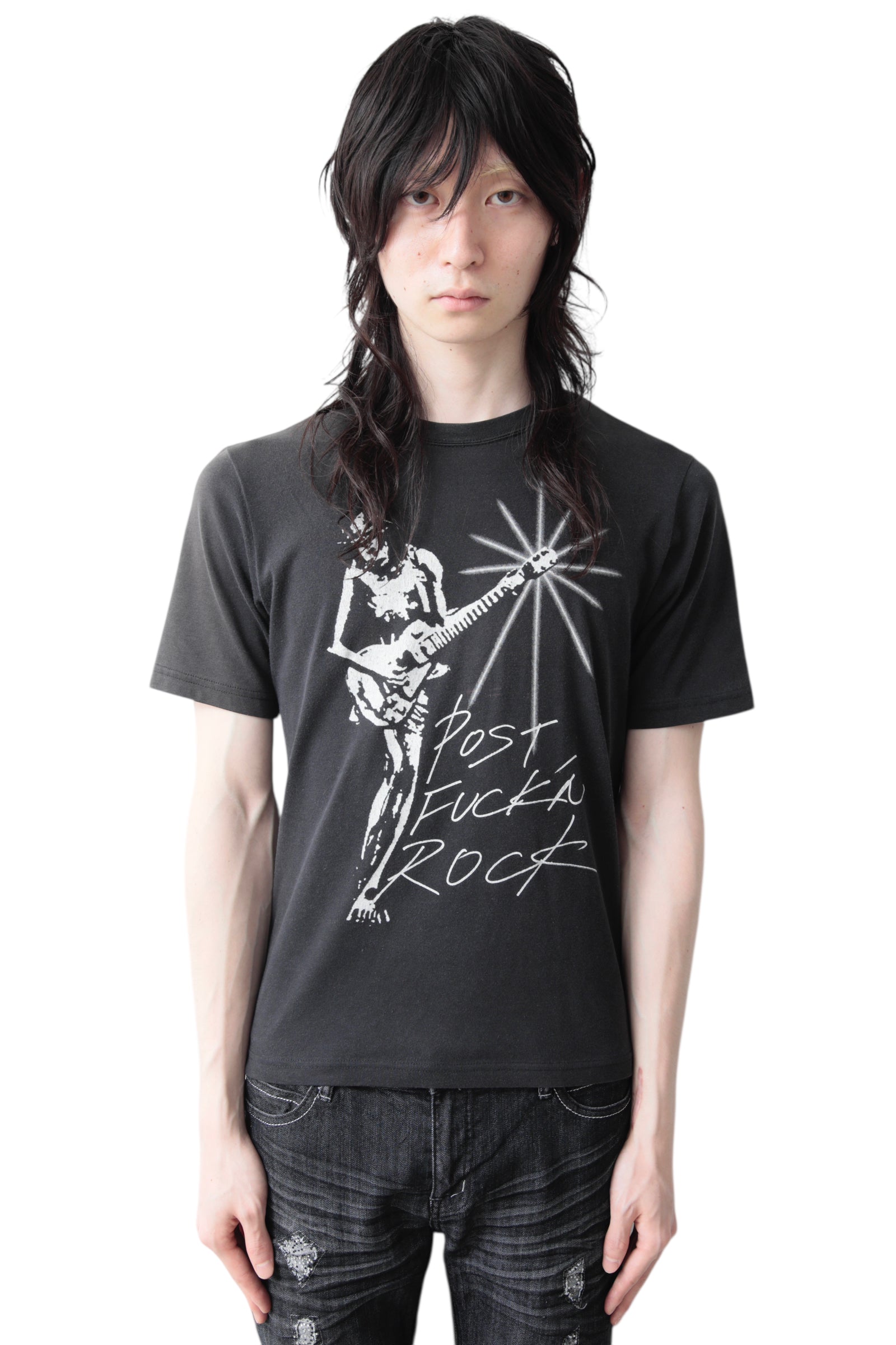 LAD MUSICIAN ROCK GRAFFITI T-SHIRT
