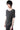 LAME BORDER GATHER T-SHIRT
