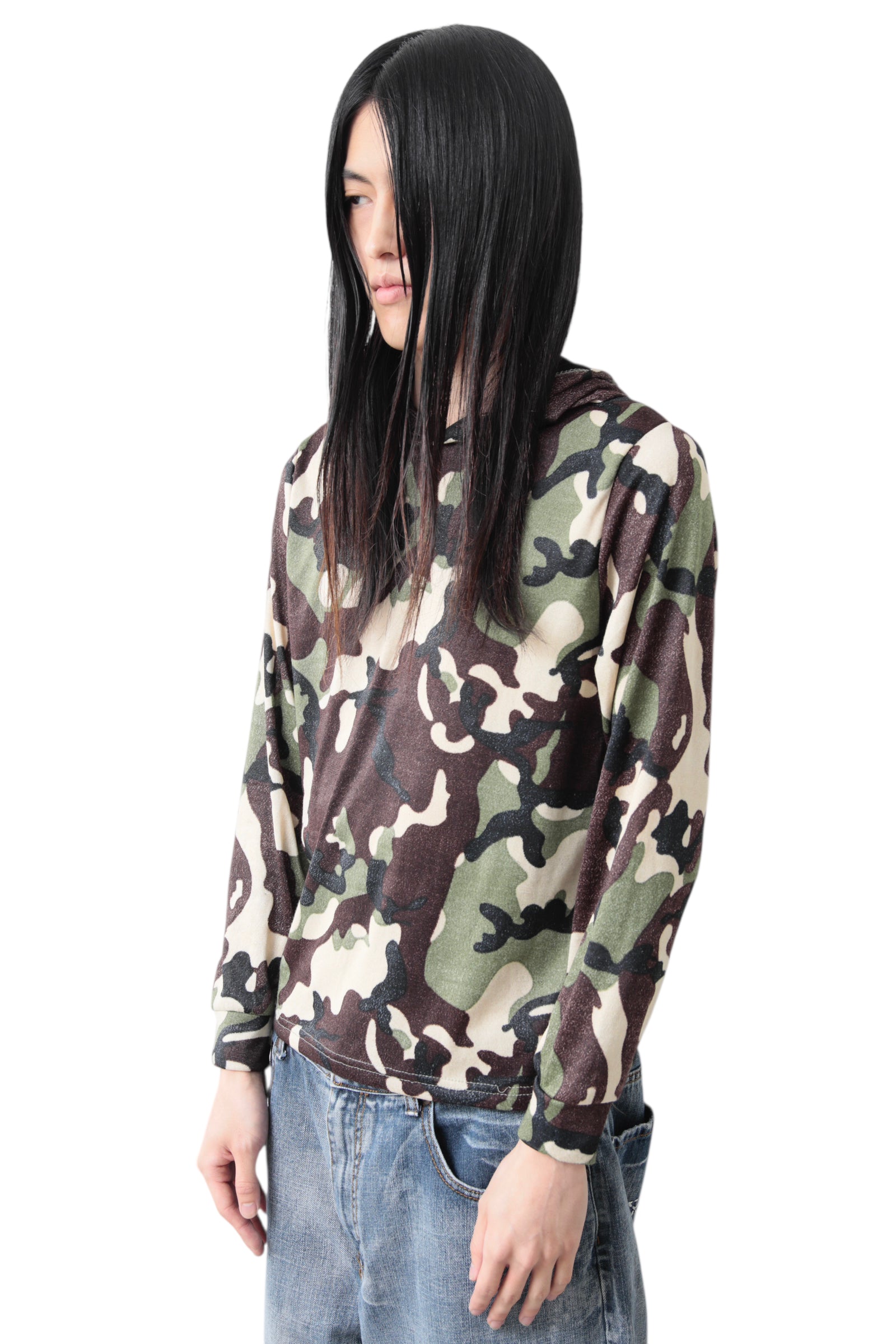LAME CAMO HOODIE