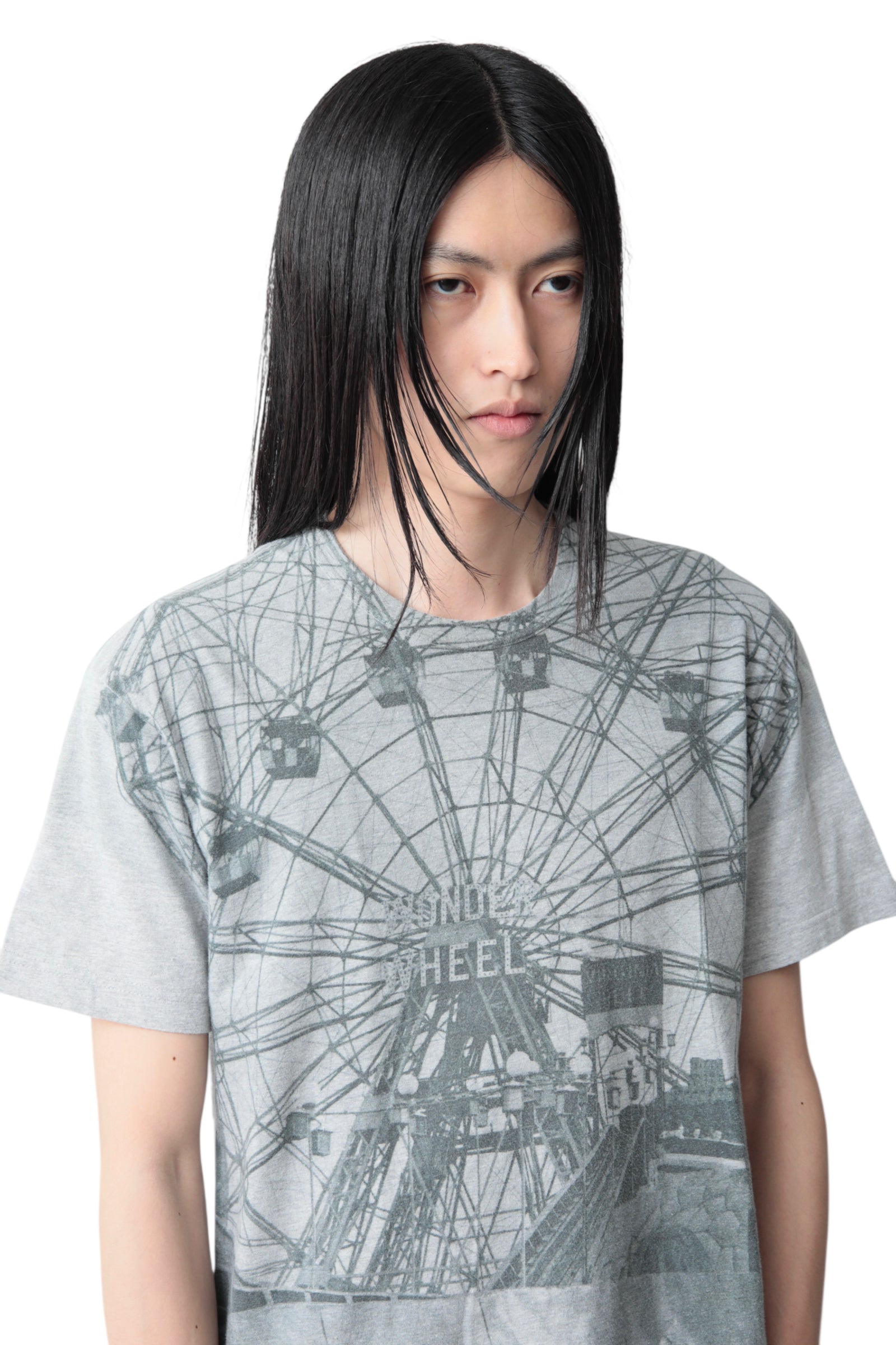 THE  TREND様 AD2005 COMME DES GARCONS HOMME FERRIS WHEEL GRAPHIC T-SHIRT