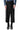 BLACK CROPPED SHORT SLACKS