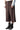 BROWN CROPPED SHORT SLACKS
