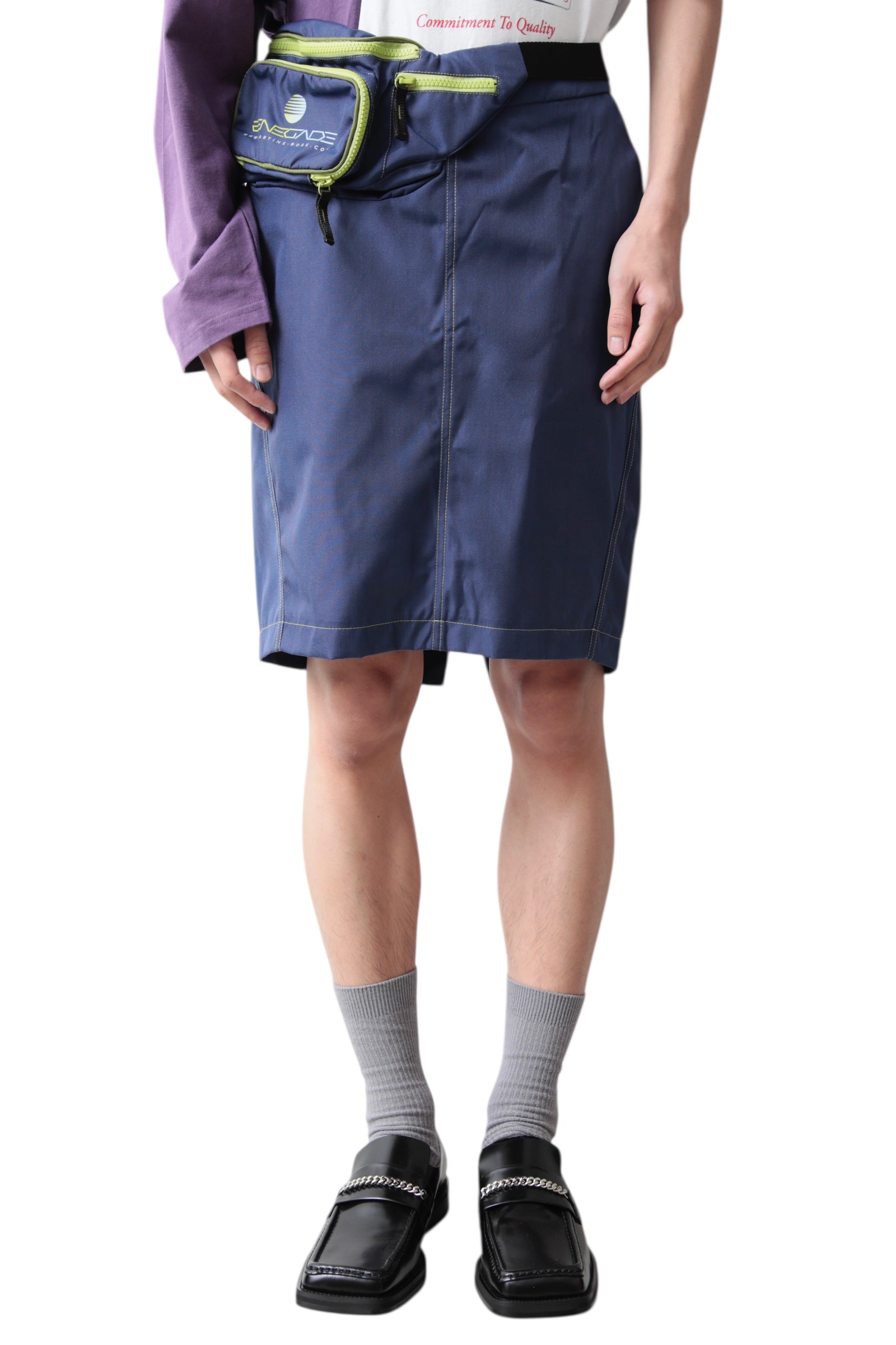 MARTINE ROSE BUMBAG SKIRT