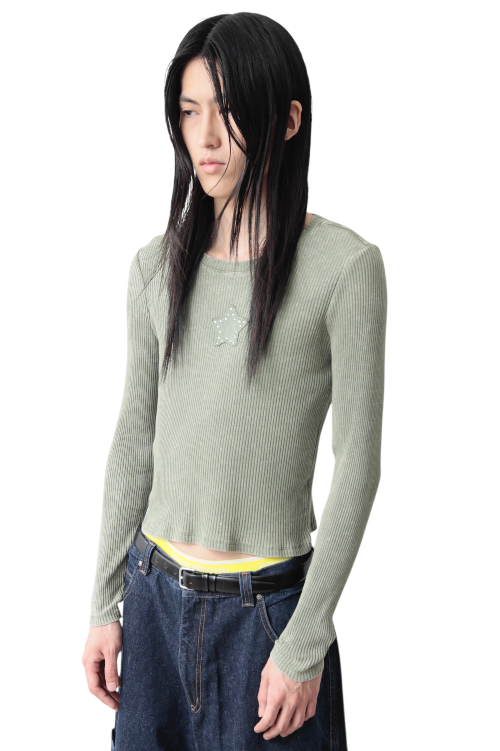 STAR PATCH SLIM TOP