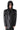 LEATHER YOKE GLOSSY TAILORED JACKET