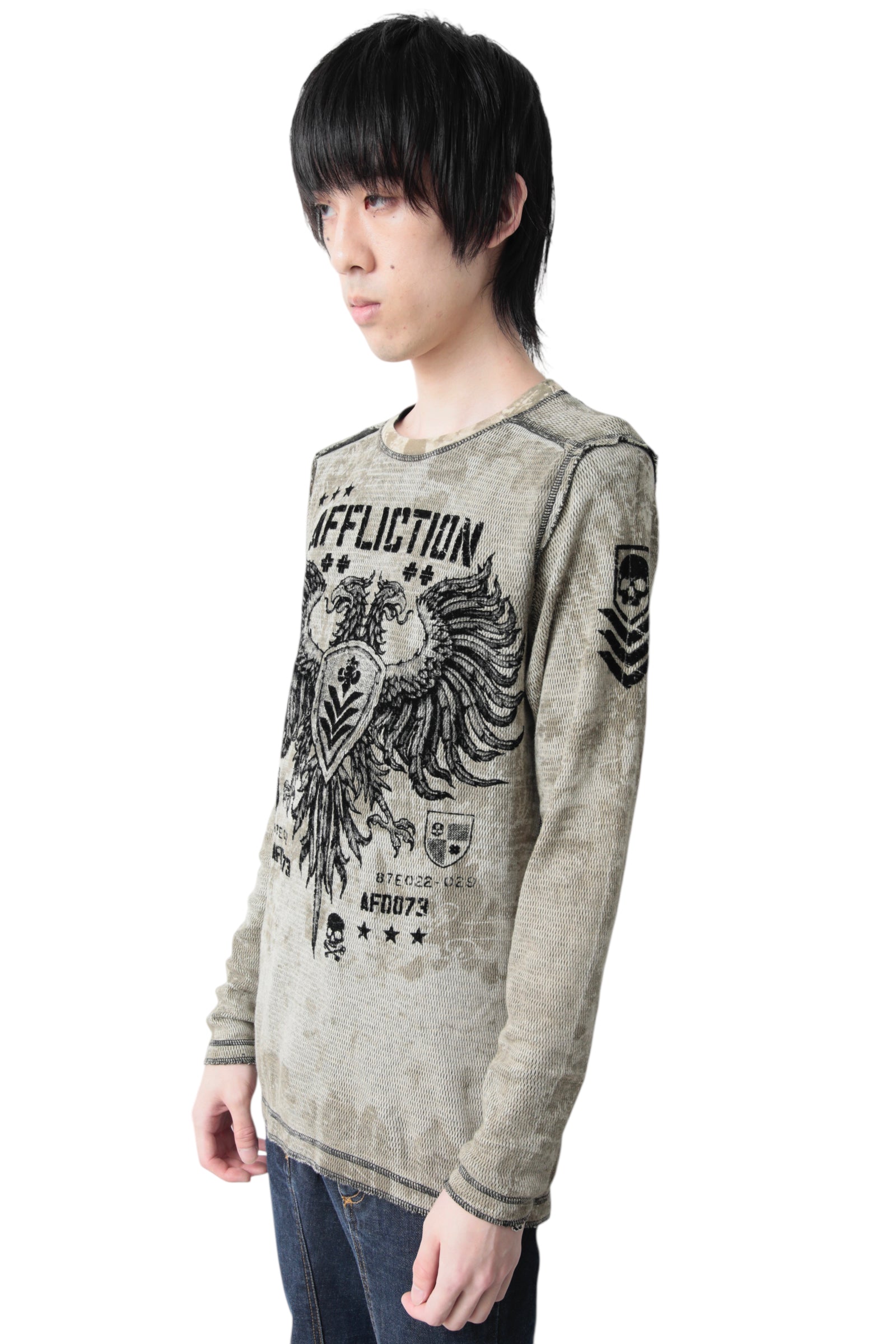 GRAPHIC THERMAL SLIM TOP