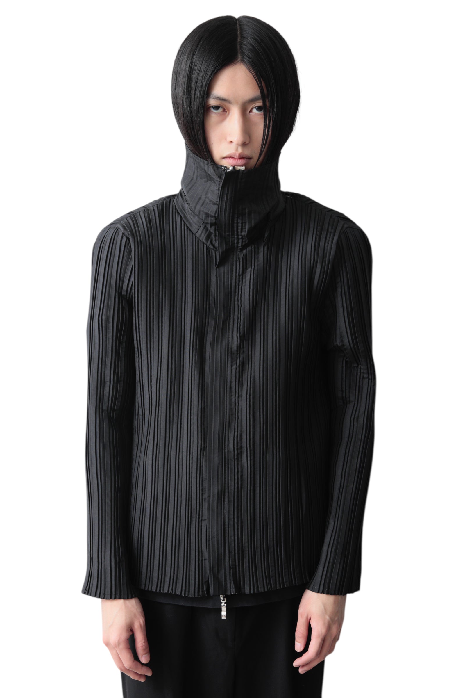 REVERSIBLE HIGH NECK BLOUSON