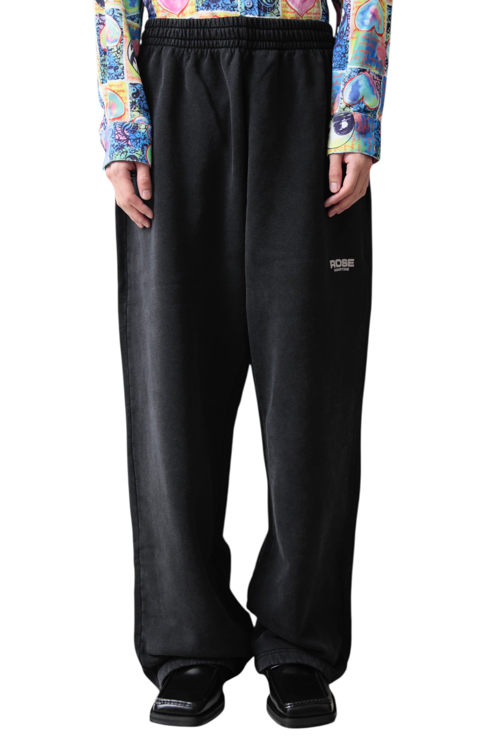 MARTINE ROSE WIDE LEG TRACKPANT