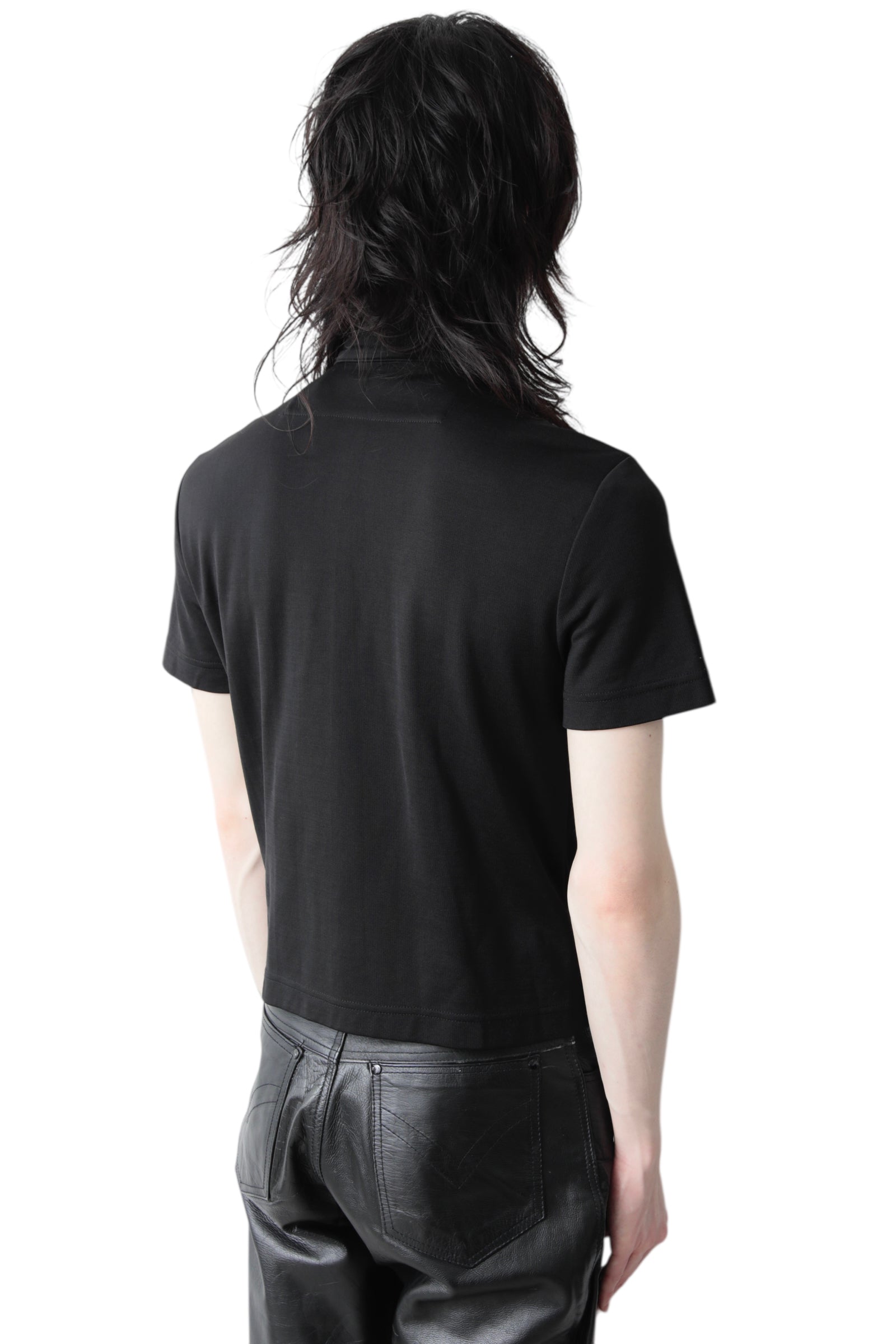 ジャケット・アウター DIRK BIKKEMBERGS short blouson archive Mens Black Bomber Jacket DIRK BIKKEMBERGS
