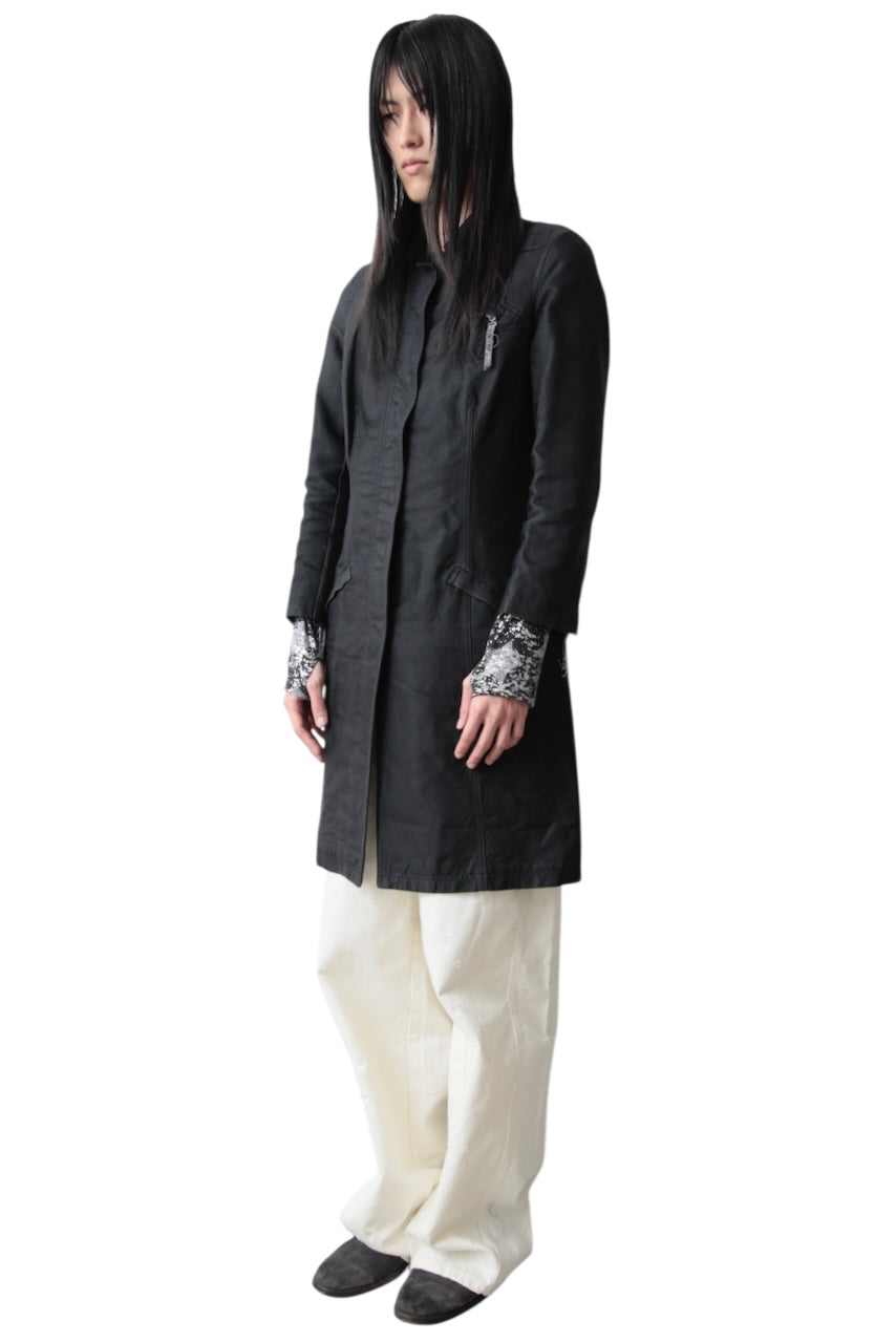 EARLY 2000s MOSCHINO JEANS BACK STAR SLIM COAT