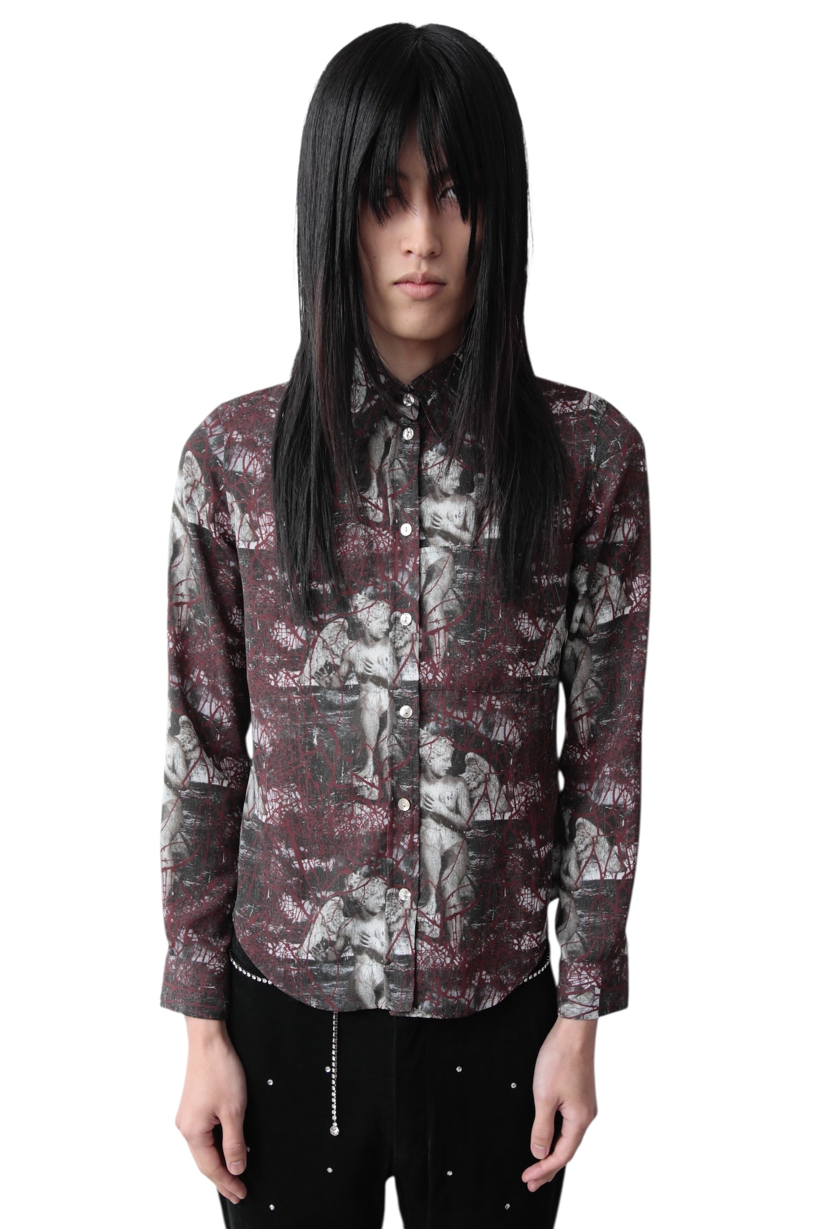 JEAN PAUL GAULTIER ANGEL GRAFFITI CLASSIC SHIRT