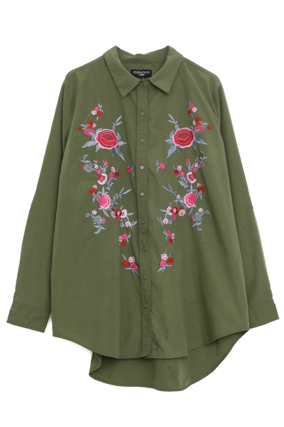 FLOWER EMBROIDERY SHIRT