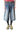 MARTINE ROSE ZIP JEAN SHORT