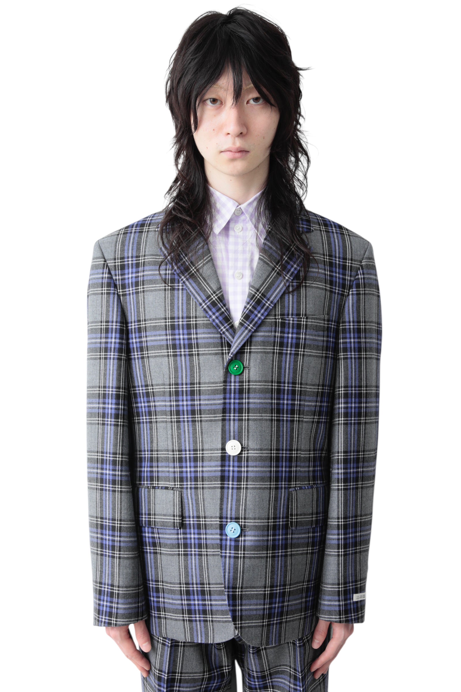TSTS MULTI COLOR BUTTON BLAZER
