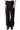 BLACK CRASHED DENIM PANTS