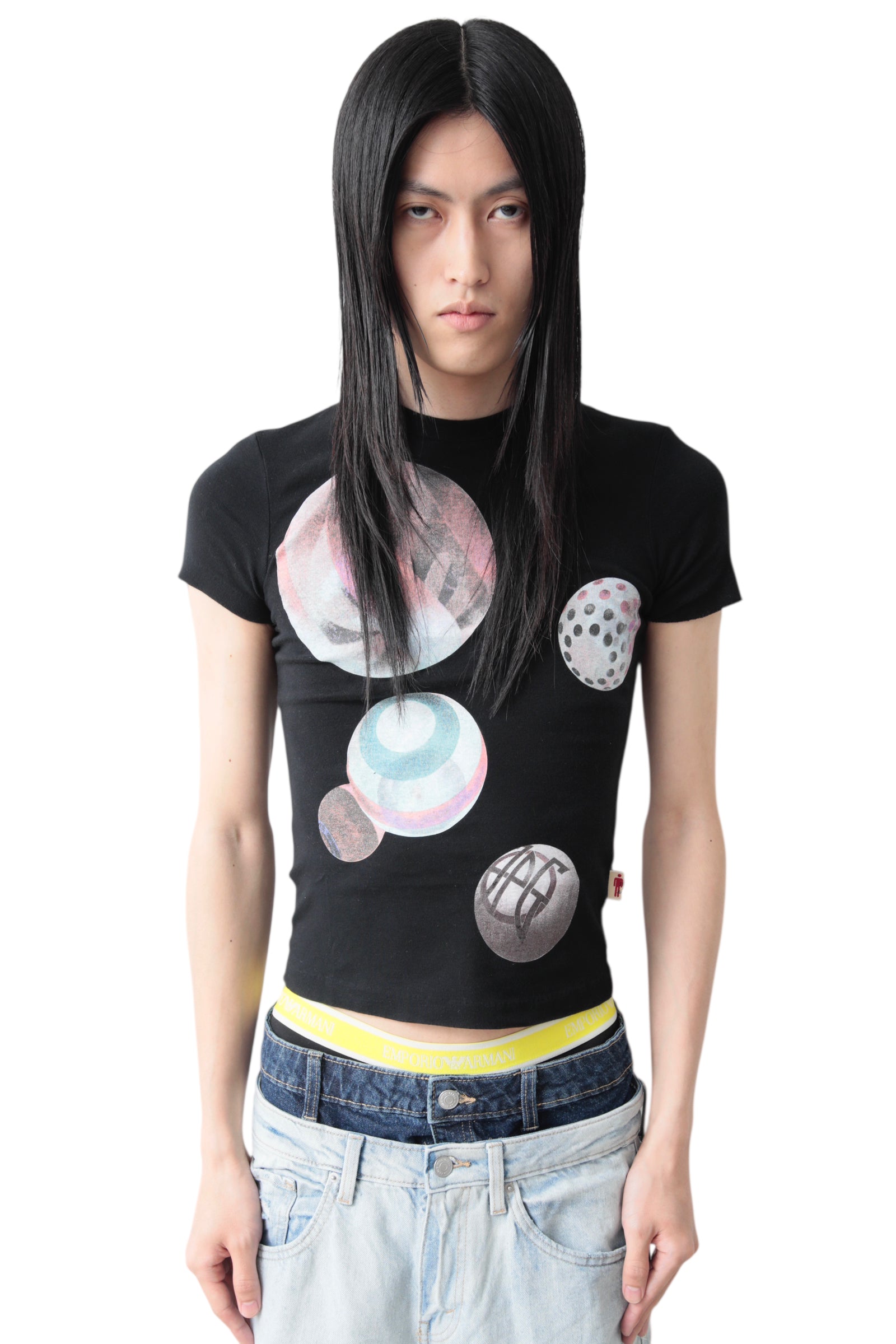 JEAN PAUL GAULTIER LOGO PINBALL T-SHIRT