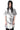 ALEXANDER MCQUEEN INFILTRATED WHITE CHECK LONG SHIRT