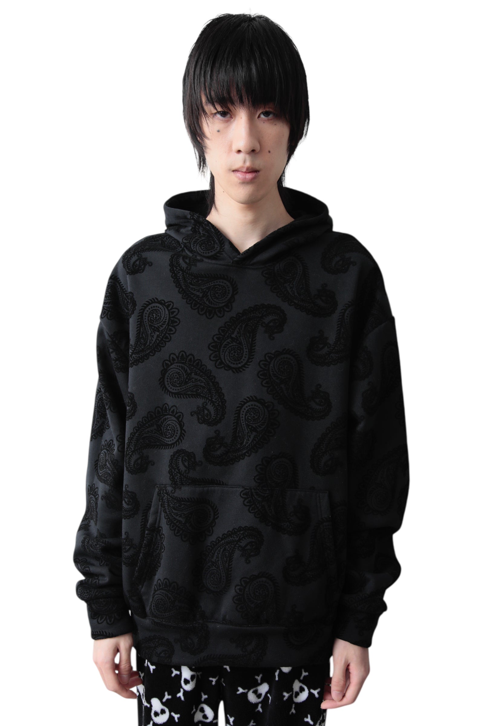PAISLEY PULLOVER HOODIE