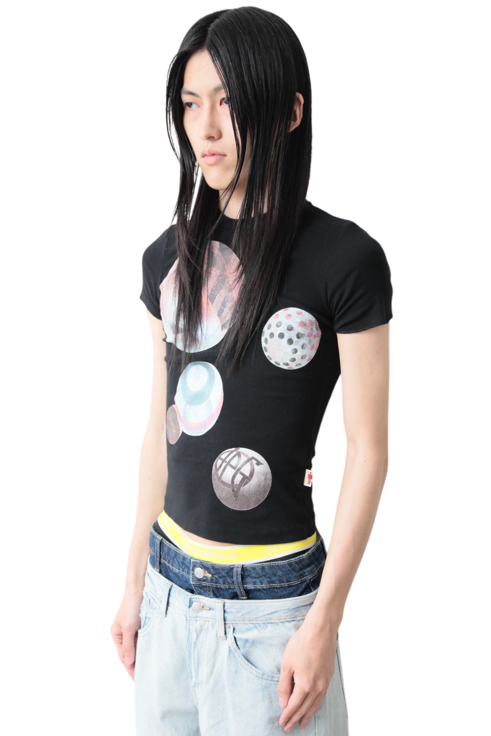 JEAN PAUL GAULTIER LOGO PINBALL T-SHIRT