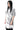 ALEXANDER MCQUEEN INFILTRATED WHITE CHECK LONG SHIRT