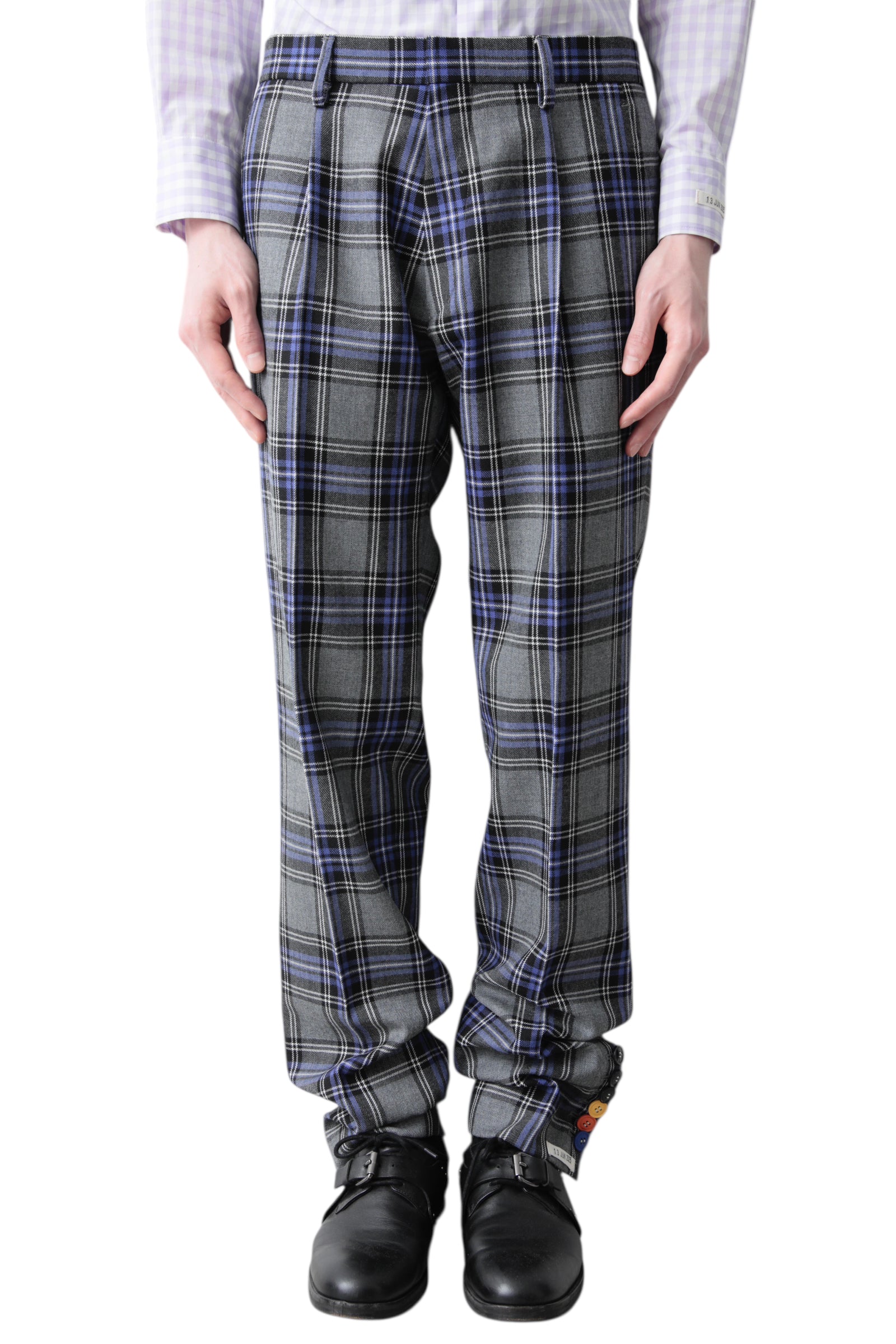 TSTS MULTI COLOR BUTTON TROUSER