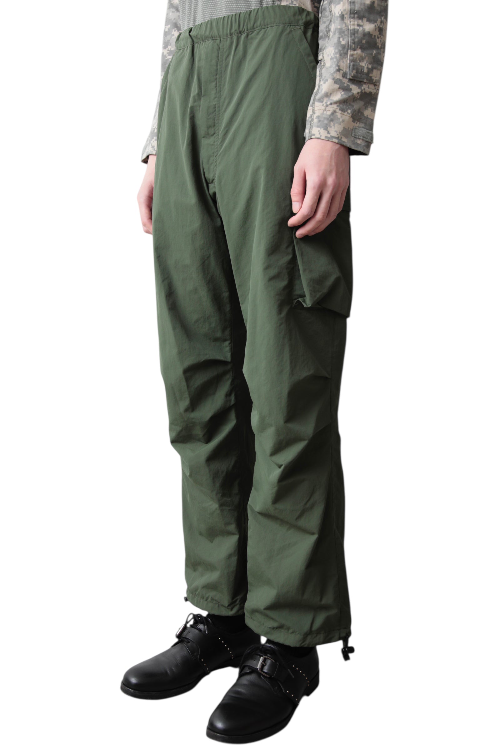 GOMME HOMME DRAW CORD NYLON EASY PANTS