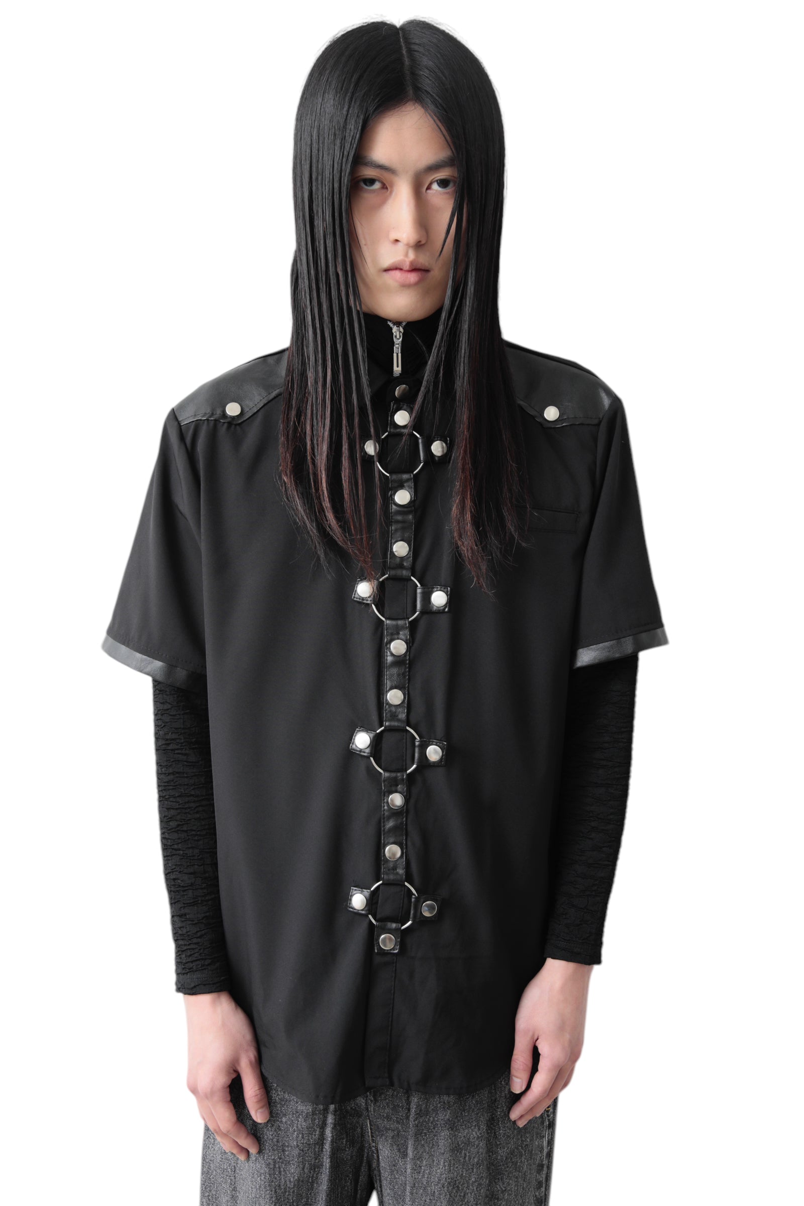 SWITCHING BONDAGE SHORT SLEEVE SHIRT