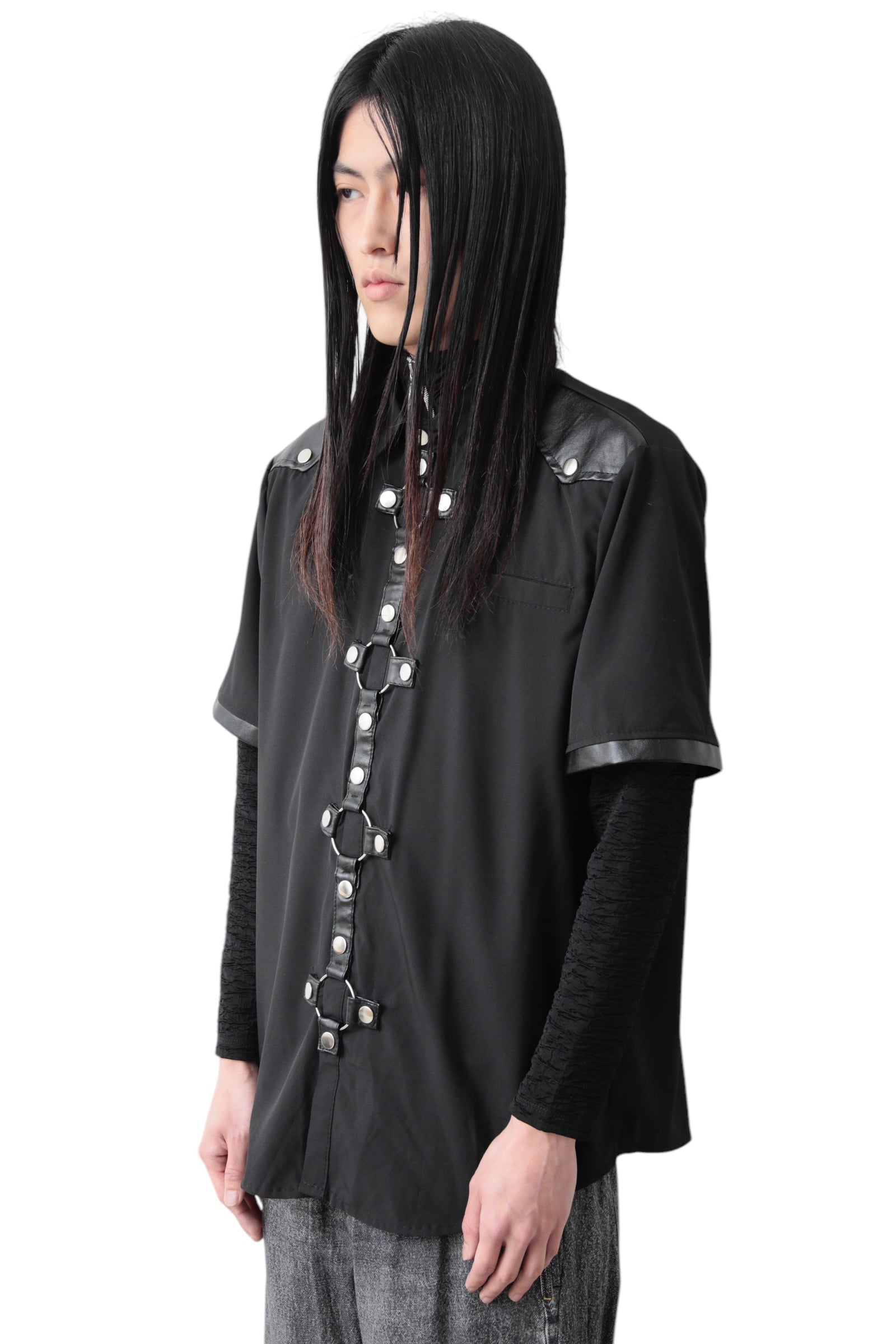 SWITCHING BONDAGE SHORT SLEEVE SHIRT