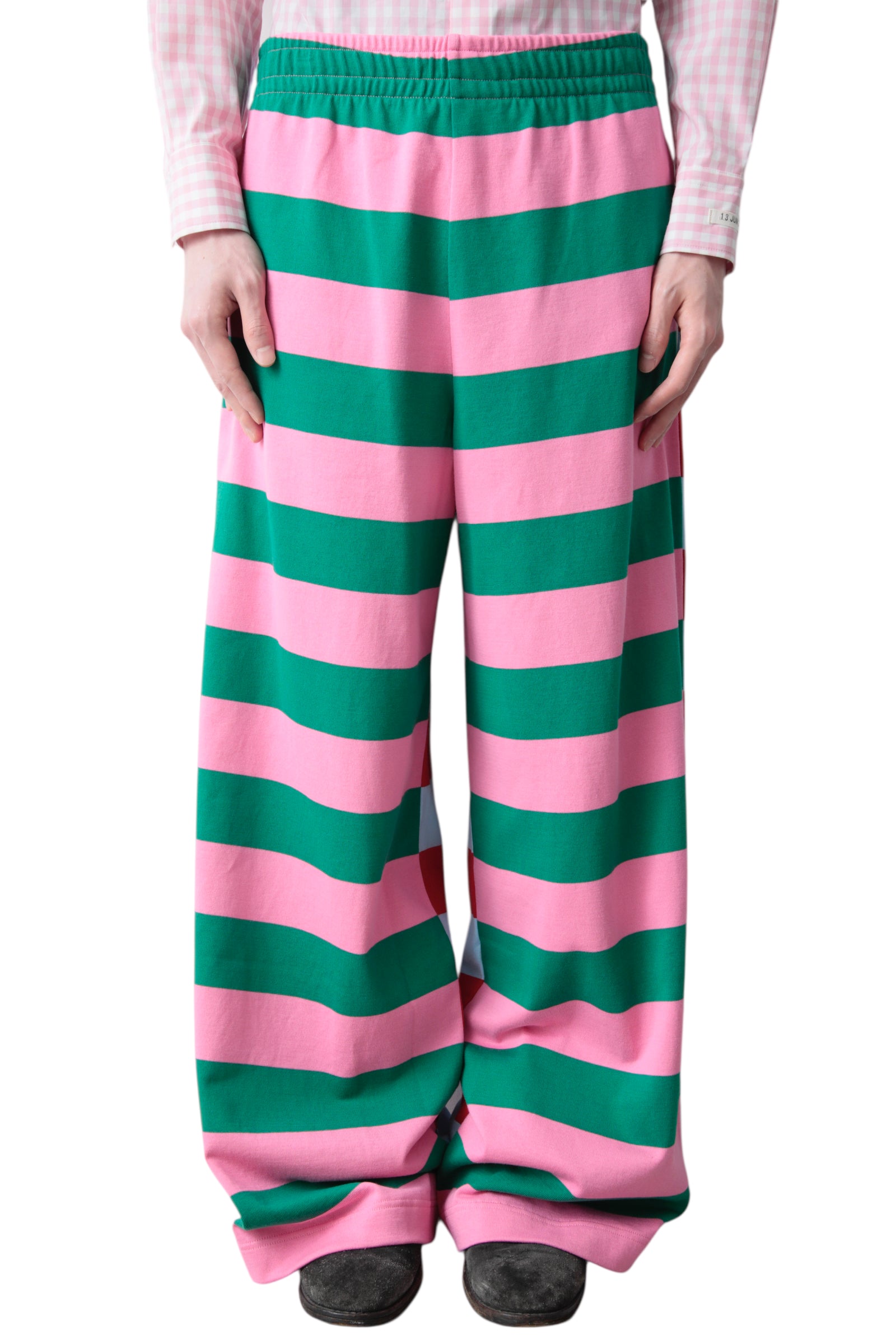 TSTS GFGS DOUBLE SIDED STRIPED PANTS