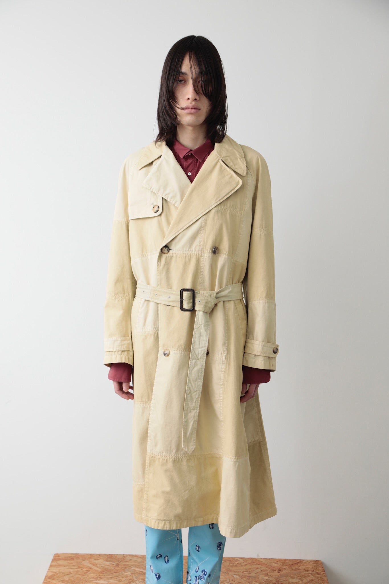 JW ANDERSON PATCHWORK TRENCH COAT