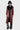 JUNYA WATANABE FUR COLLAR EMBOSSED FAUX LEATHER COAT
